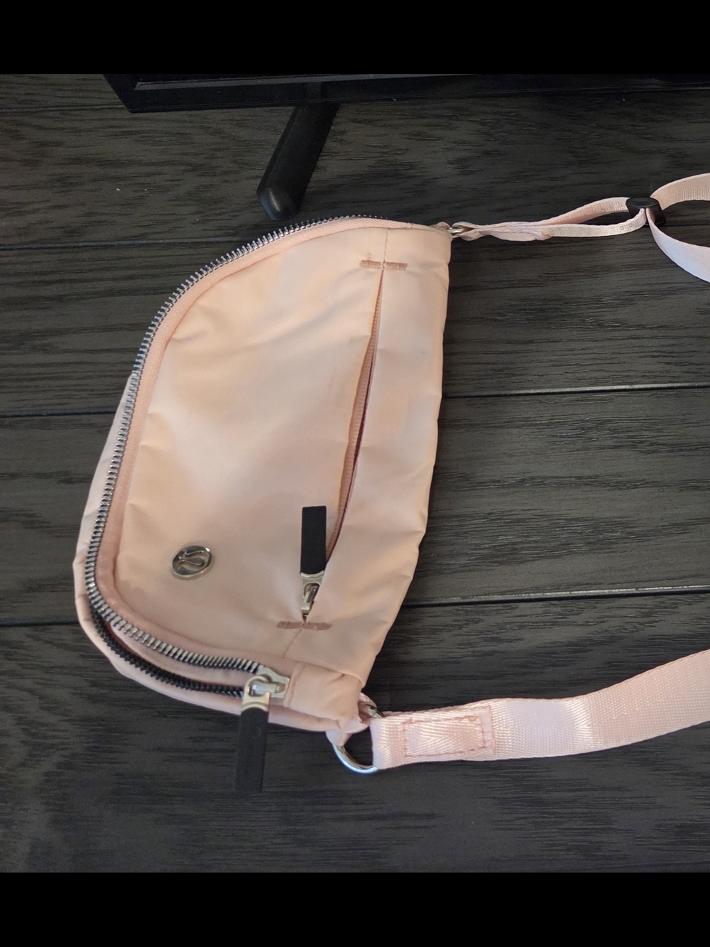 lululemon athletica Light Pink Crossbody Sling Bag